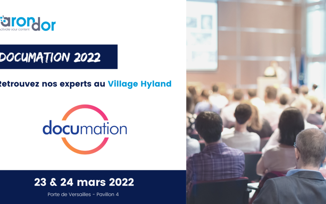 Arondor au salon Documation 2022