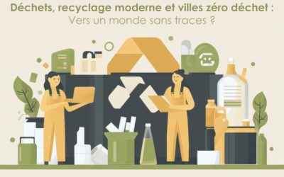 Déchets et recyclage moderne : un monde sans traces