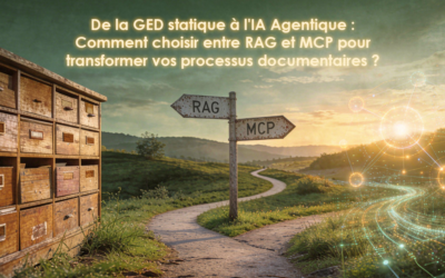 De la GED statique à l’IA Agentique : Comment choisir entre RAG et MCP pour transformer vos processus documentaires ?