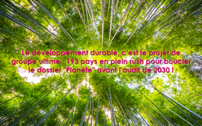 Comprendre le développement durable en quelques minutes